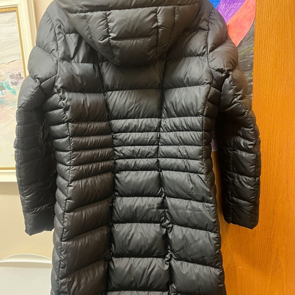 Women's Black North Face Parka Puffer Coat - Picture 6 of 12